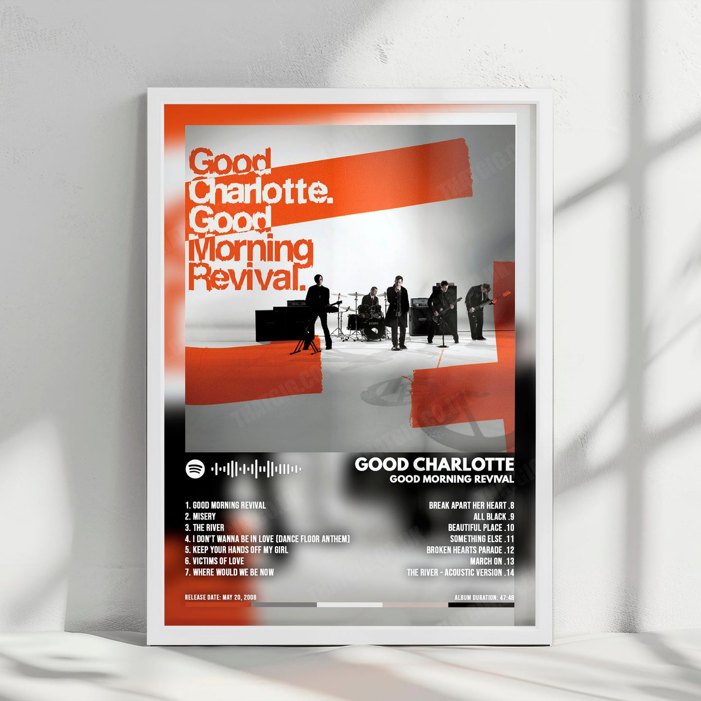 Good Charlotte "Good Morning Revival " Album Cover Poster - with Complete Tracklist