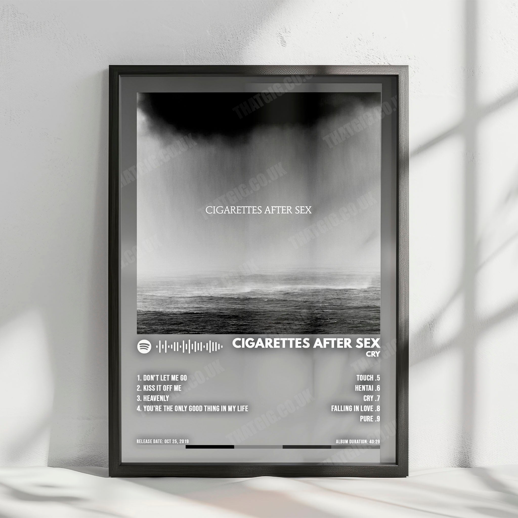 cigarettes after sex cry album cover Cry (2019) Album by Cigarettes After Sex' Poster, picture, metal print but its brevity belies its depth CAS esque album cover :