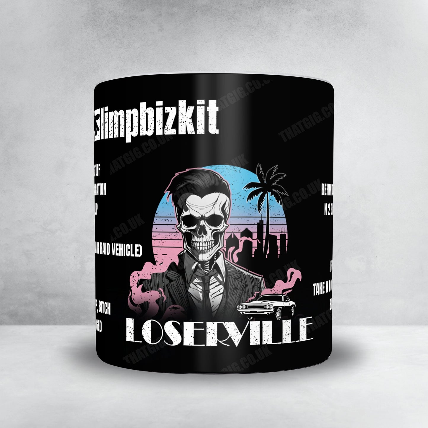 Limp Bizkit Setlist Mug - Ruoff Music Center, Noblesville, IN, USA - July 21st, 2024