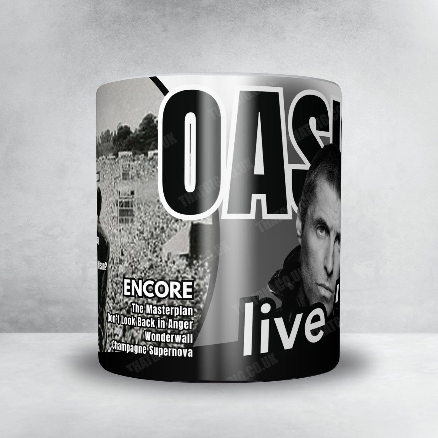 Oasis Setlist Mug - Principality Stadium, Cardiff - July 5th, 2025