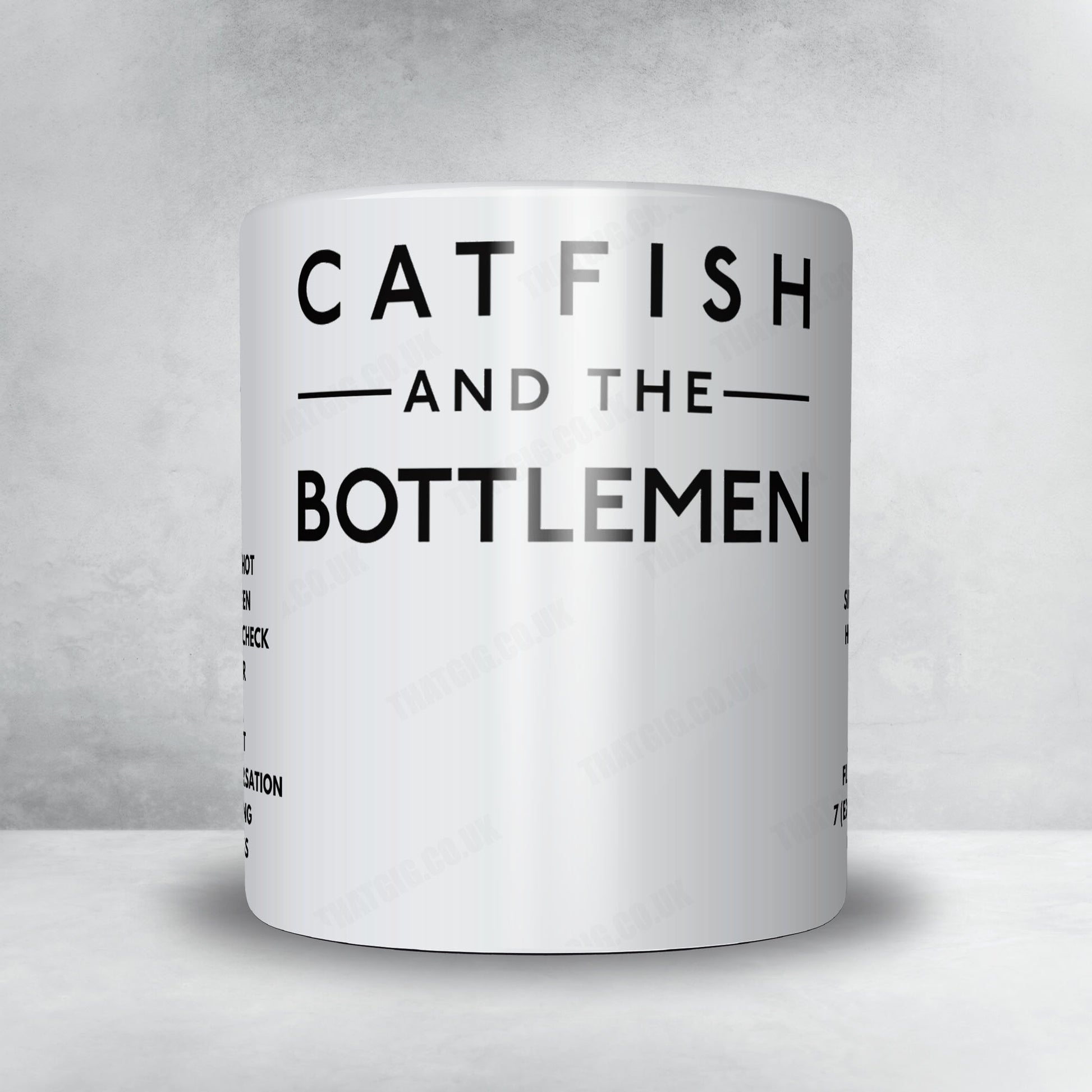 Catfish and the Bottlemen Setlist Poster - Exhibition, London - February 8th, 2020