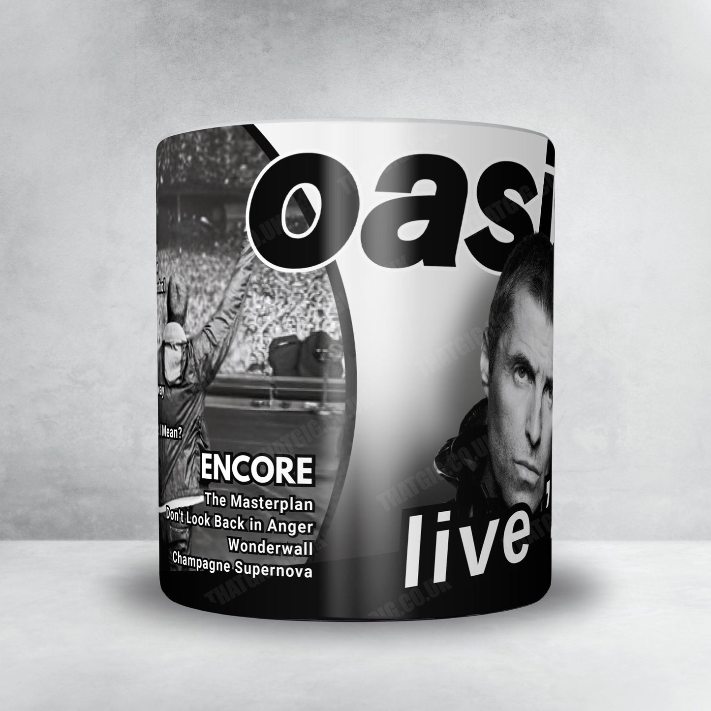 Oasis Setlist Mug - MetLife Stadium, East Rutherford - August 31st, 2025