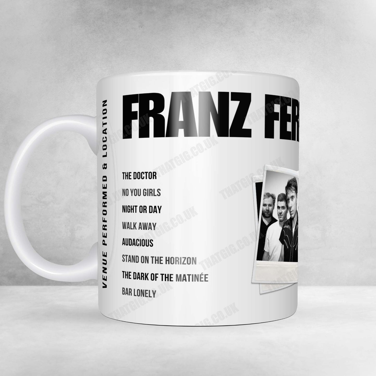 Franz Ferdinand Setlist Poster - Festivalterrein Weert-Noord, Weert - July 11th, 2025