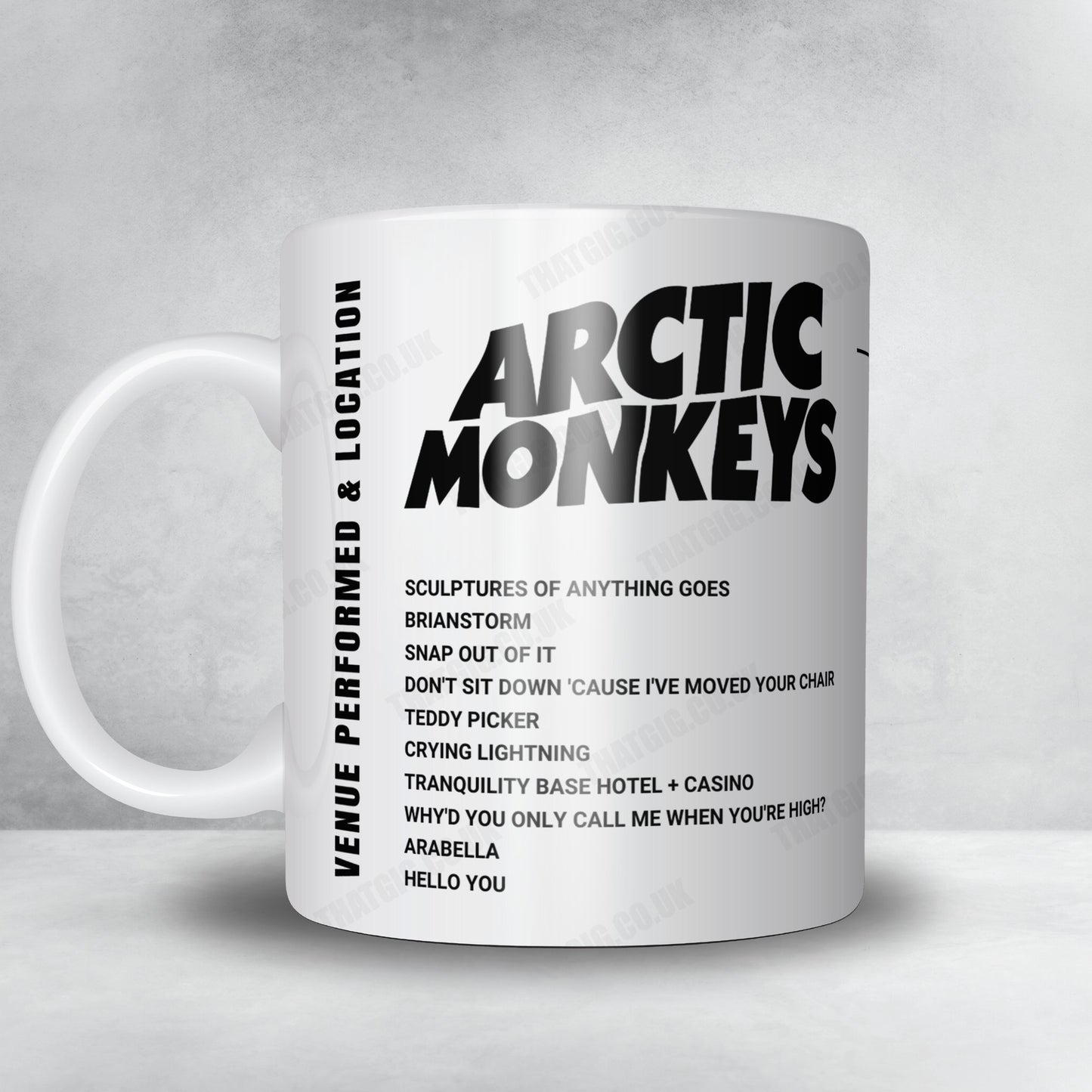 Arctic Monkeys Setlist Poster - Distrito Anhembi, São Paulo - November 5th, 2022