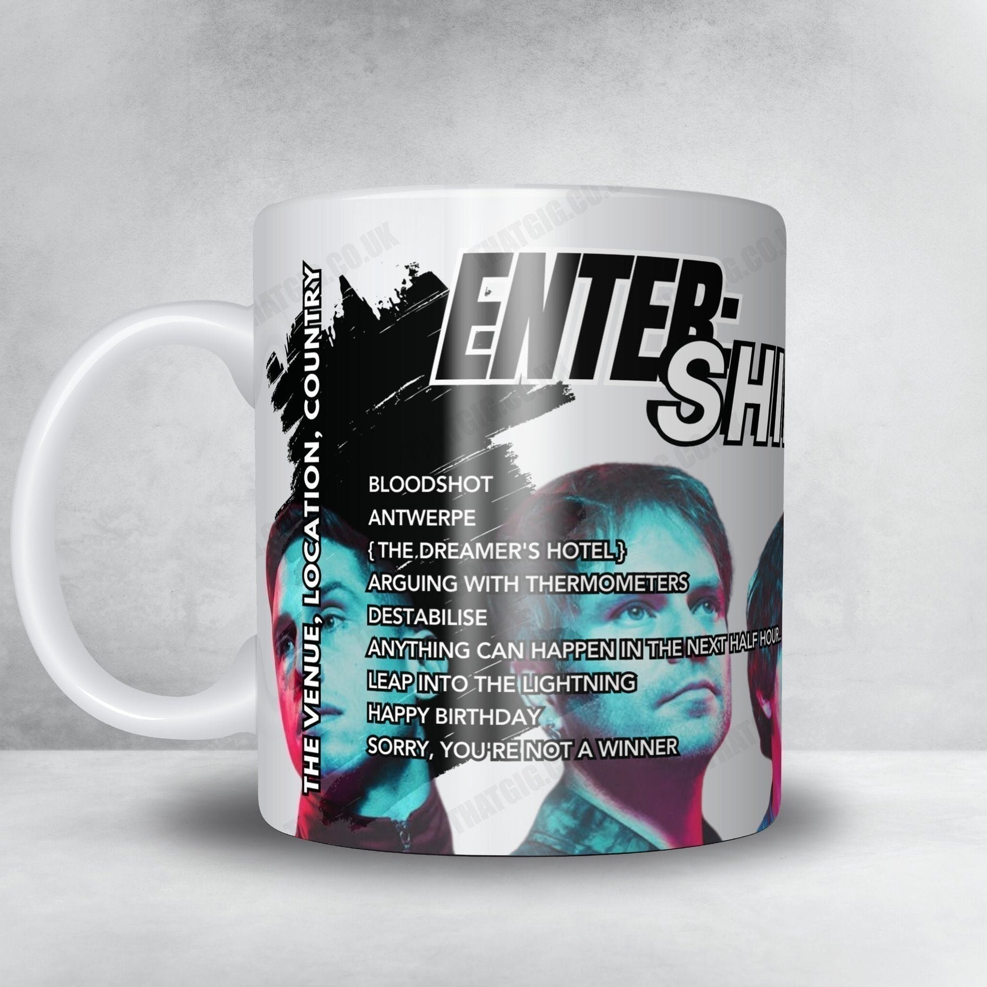 Enter Shikari Setlist Mug - The Beacham, Orlando, FL, USA - October 14th, 2024