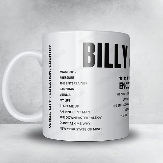 Billy Joel Setlist Poster - Madison Square Garden - July 25, 2024