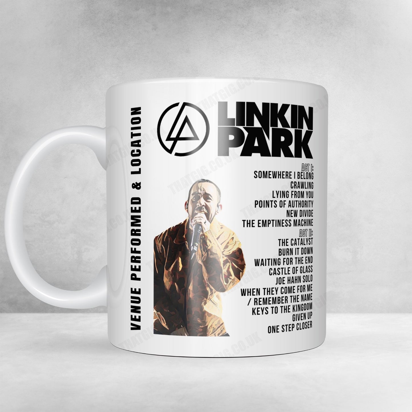 Linkin Park Setlist Mug - Barclays Arena, Hamburg, Germany - September 22nd, 2024