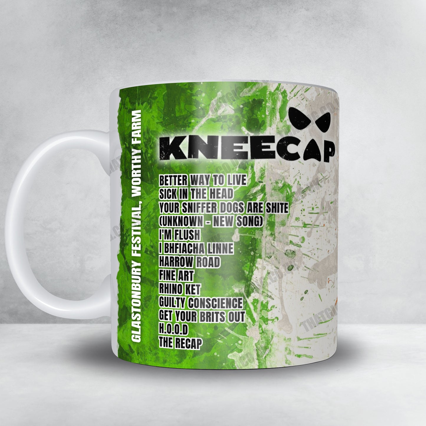 Kneecap Setlist Poster - Glastonbury Festival, Pilton, England - June 28th, 2025