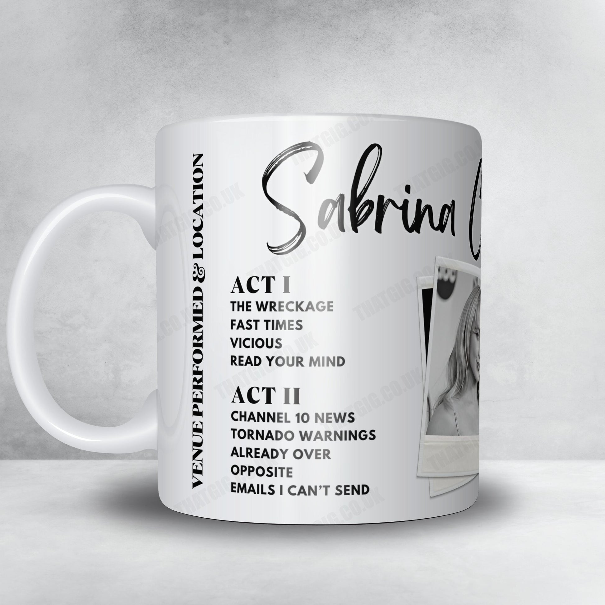 Sabrina Carpenter Setlist Poster - Kia Forum, Inglewood, CA, USA - November 18th, 2024