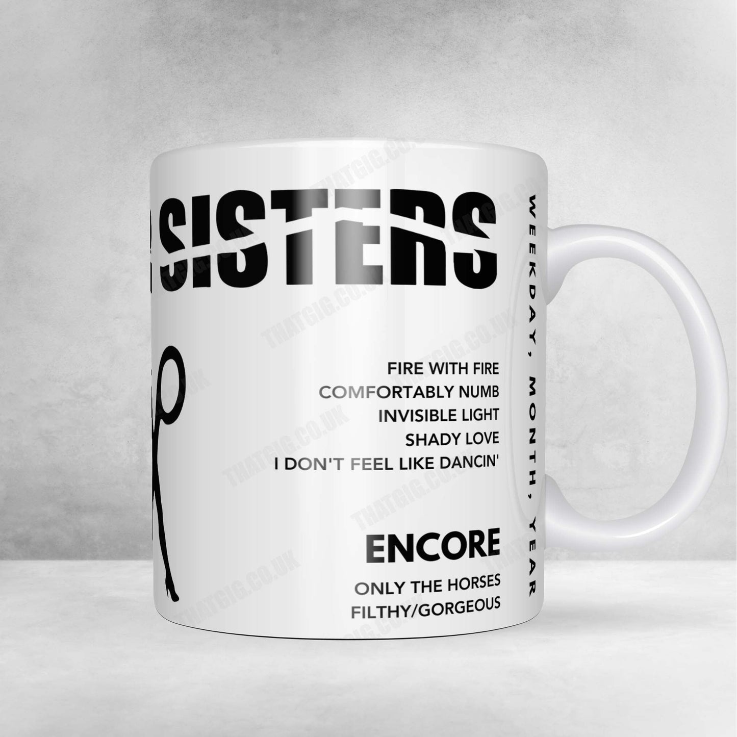 Scissor Sisters Setlist Poster - Utilita Arena Cardiff, Cardiff - May 20th, 2025