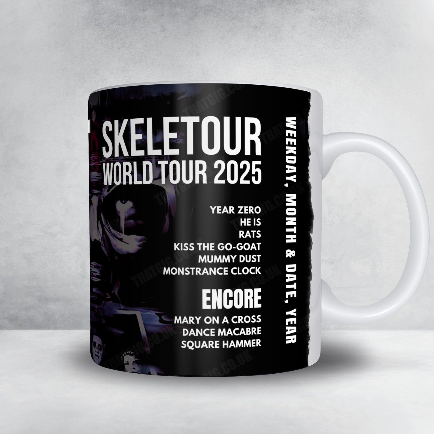 Ghost Setlist Poster - LDLC Arena, Décines-Charpieu - April 26th, 2025