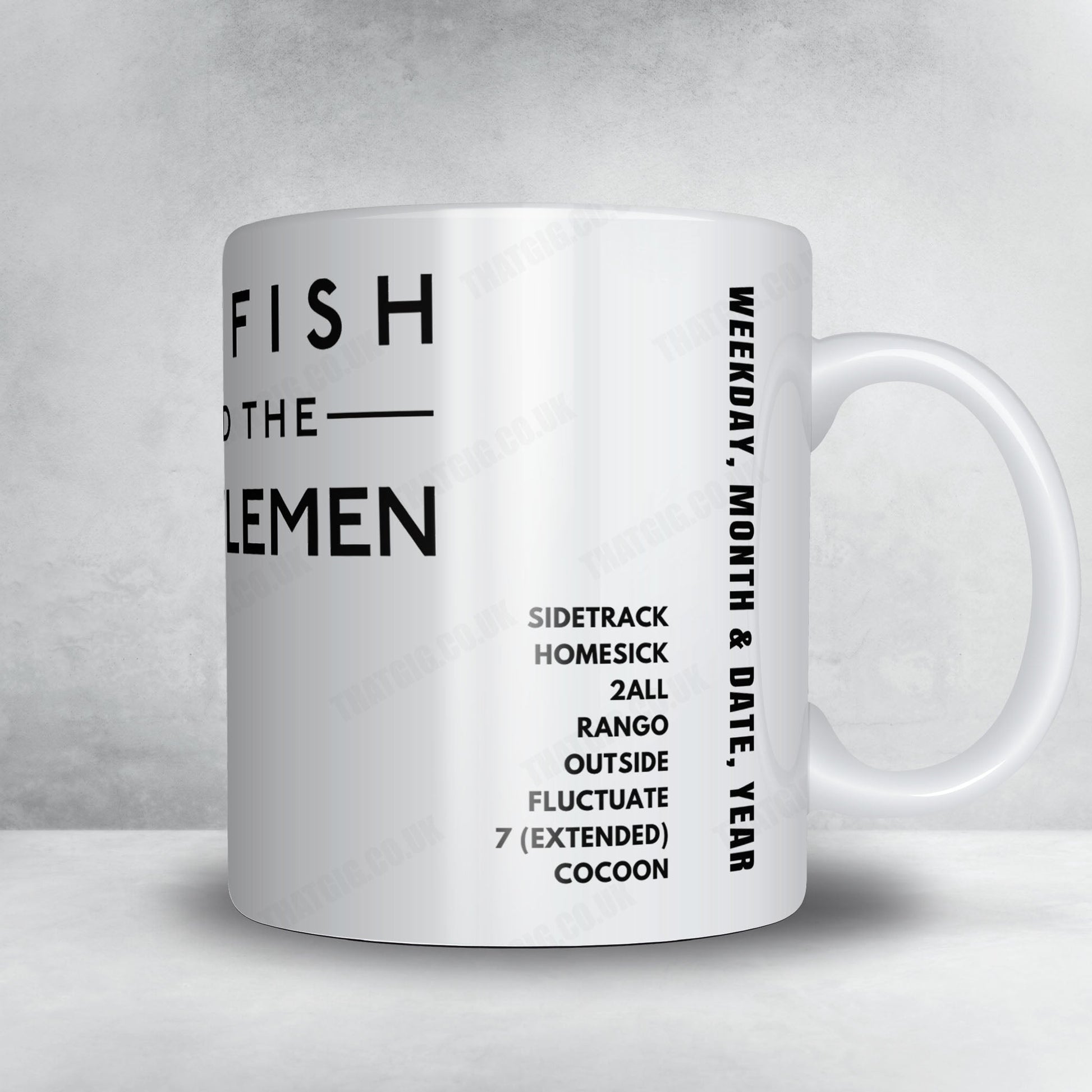 Catfish and the Bottlemen Setlist Mug - Cardiff Castle, Cardiff - July 20th, 2024