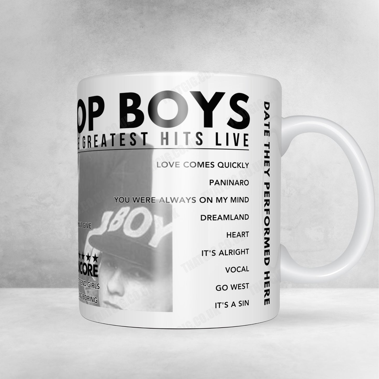 Pet Shop Boys Setlist Poster - Gran Canaria Arena, Las Palmas - July 16th, 2022