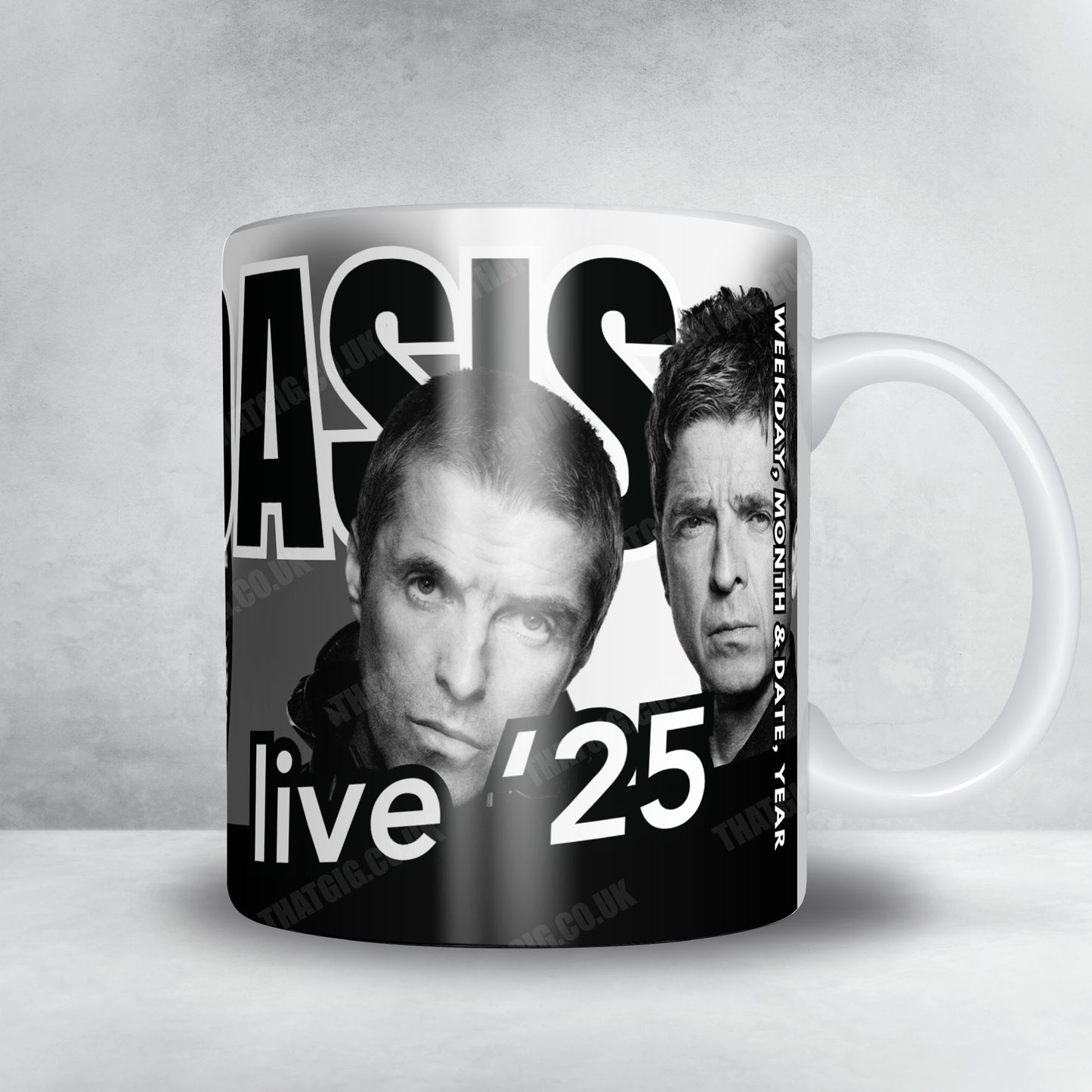 Oasis Setlist Mug - Principality Stadium, Cardiff - July 5th, 2025