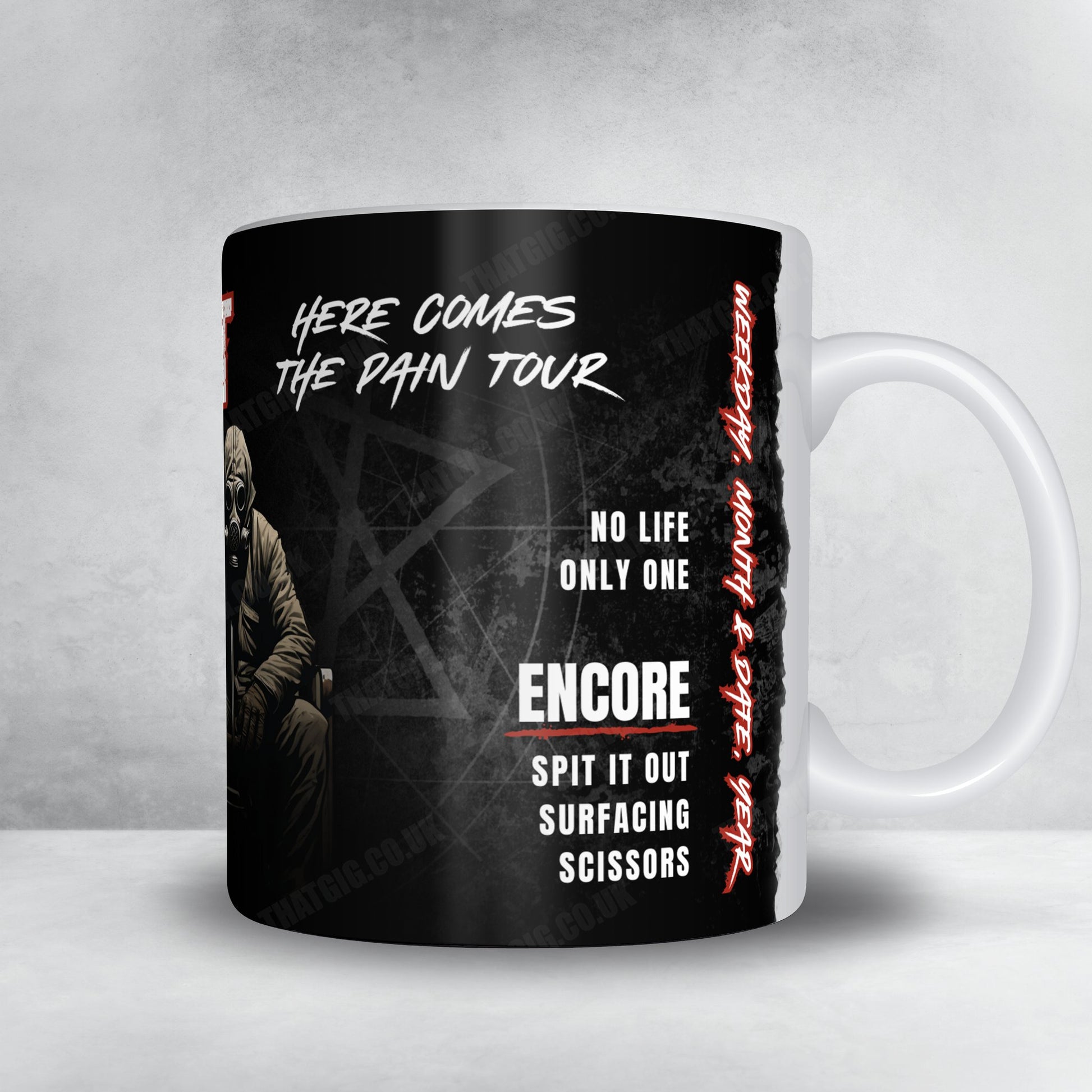 Slipknot Setlist Mug - The O2 Arena, London, England - December 21st, 2024