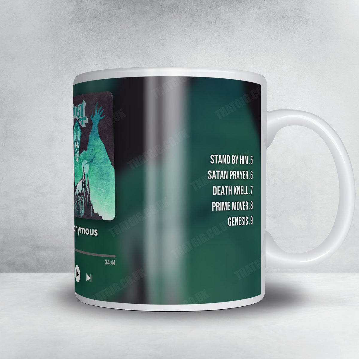 Ghost "Opus Eponymous" Album Mug - Now Playing
