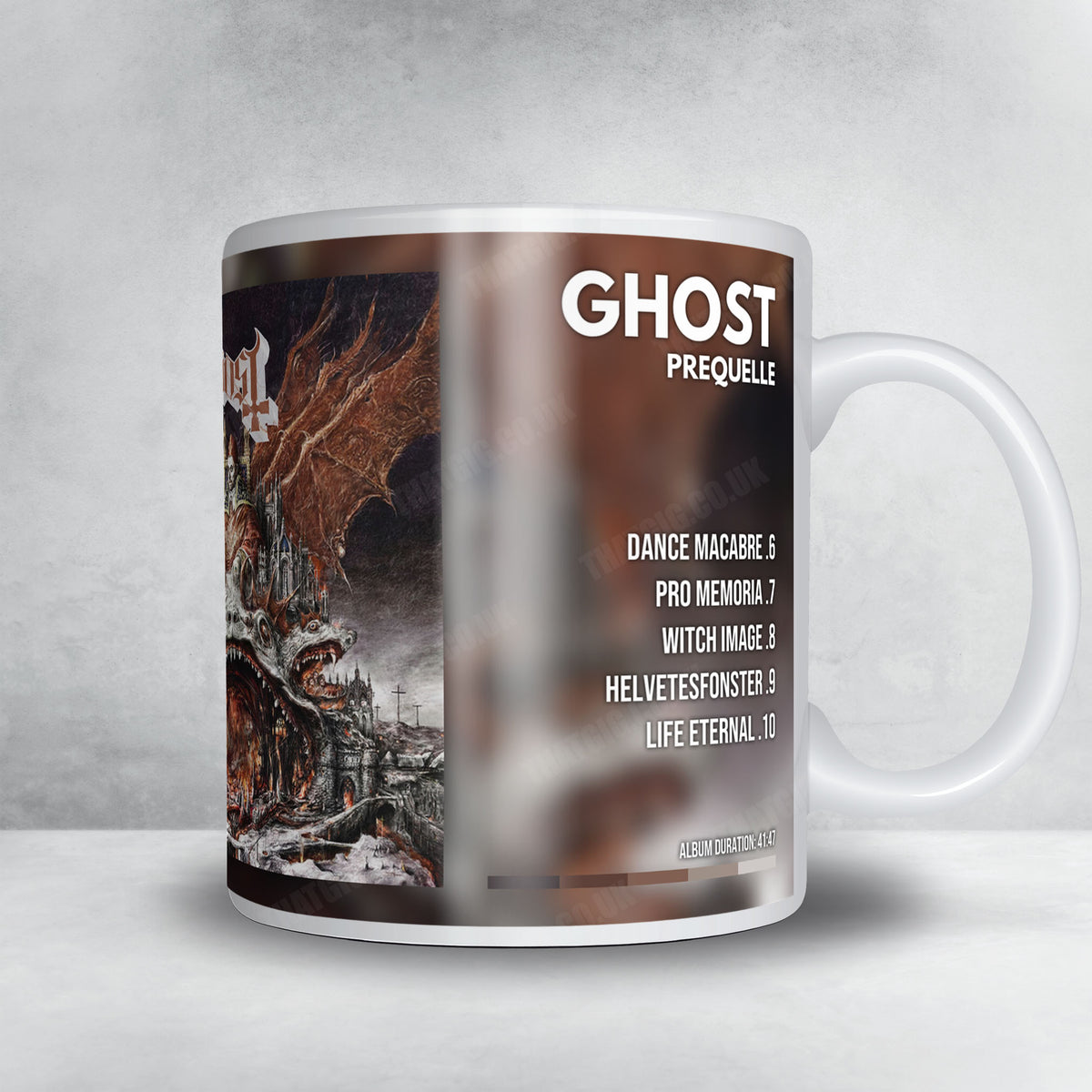 Ghost "Prequelle" Album Mug - Full Colour