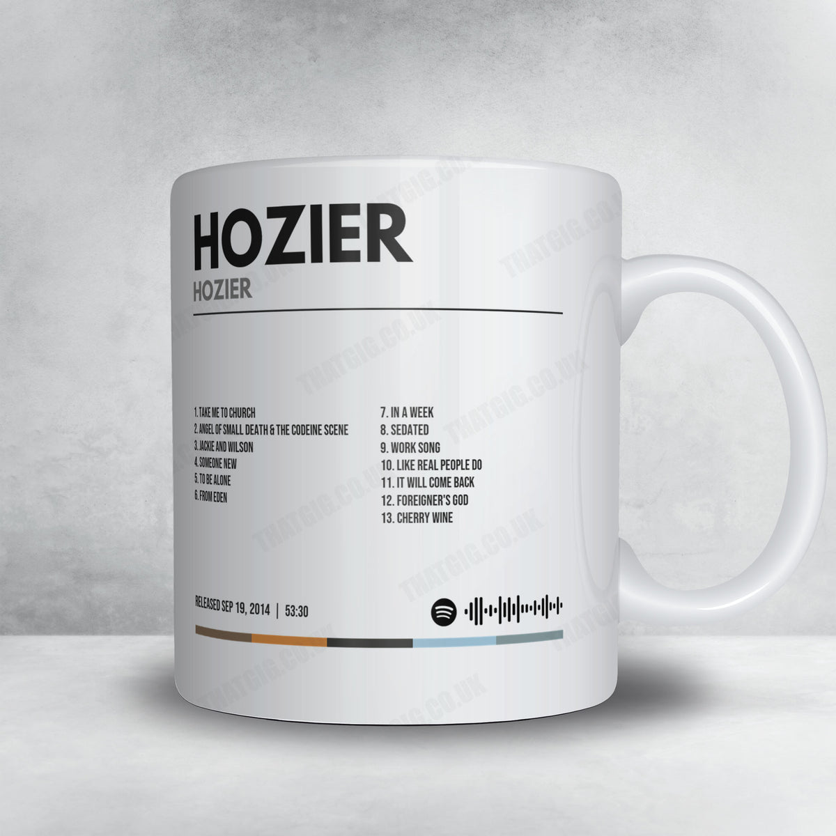 Hozier "Hozier" Album Mug - Minimal