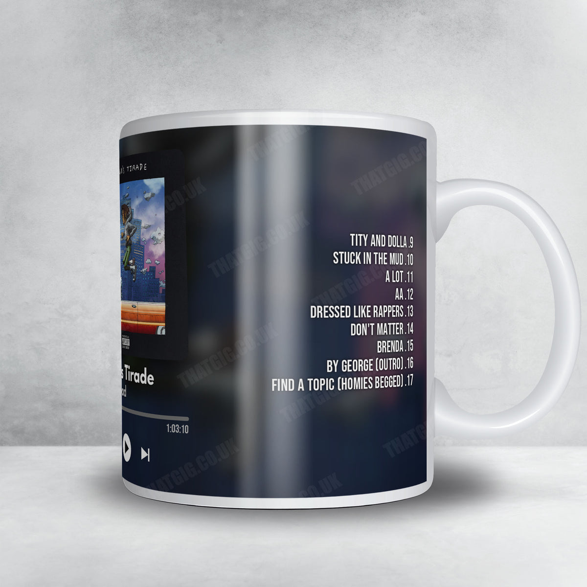 Isaiah Rashad "The Sun's Tirade" Album Mug - Now Playing