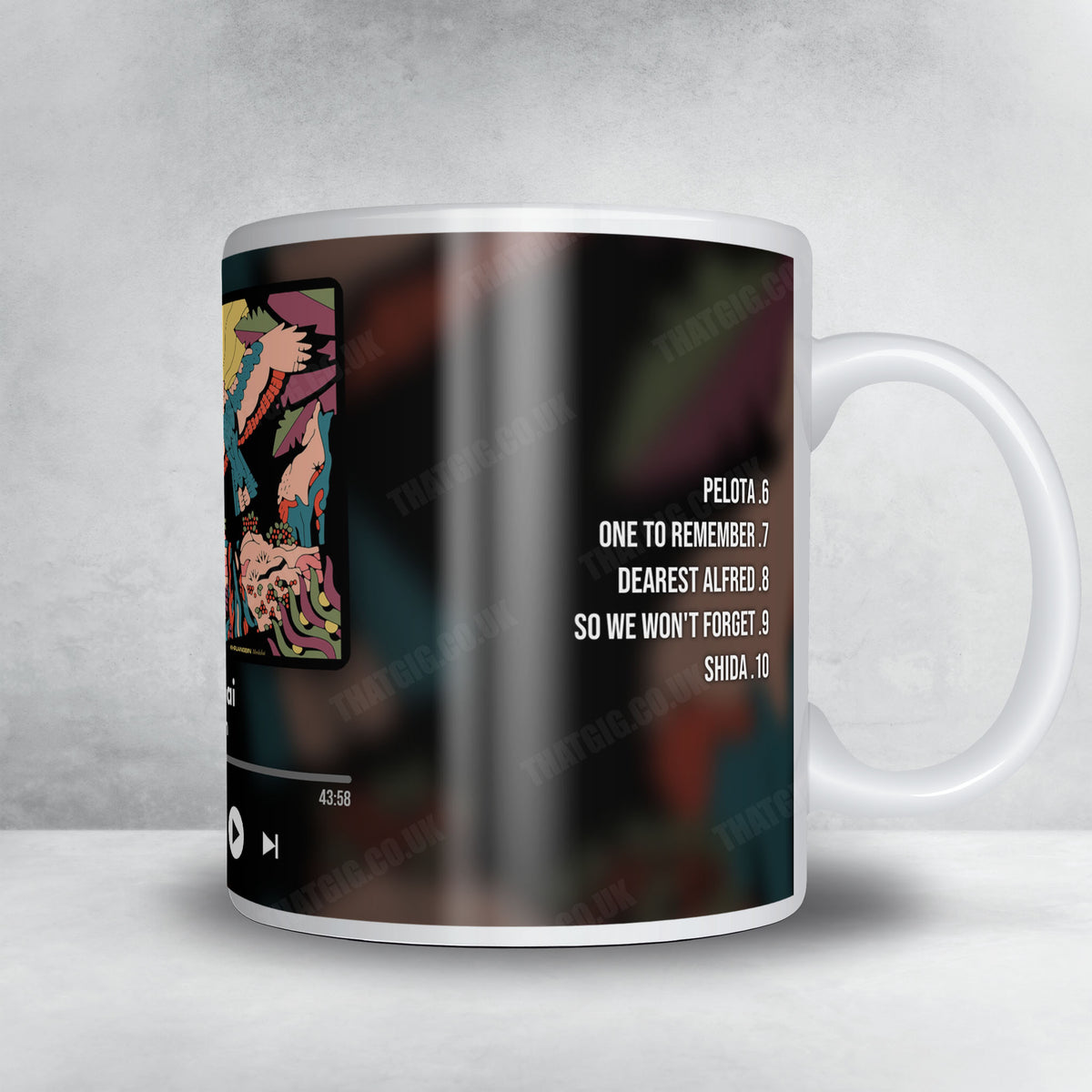 Khruangbin "Mordechai" Album Mug - Now Playing