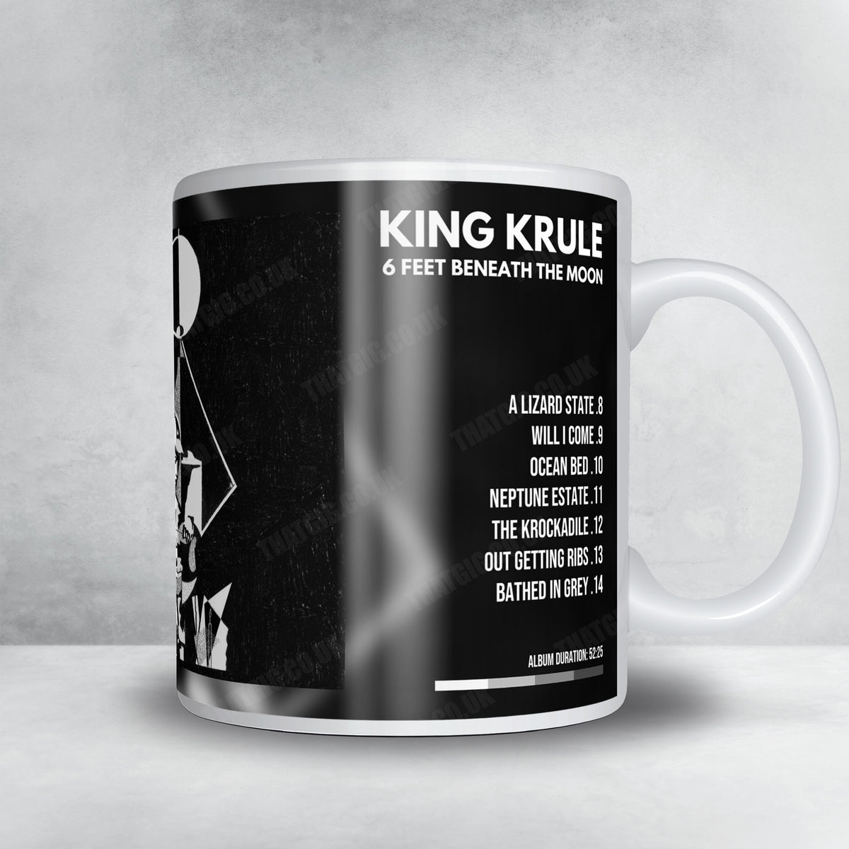 King Krule "6 Feet Beneath the Moon" Album Mug - Full Colour