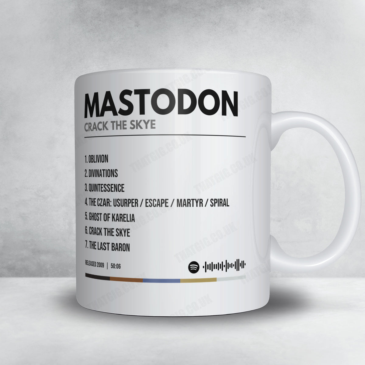 Mastodon "Crack the Skye" Album Mug - Minimal