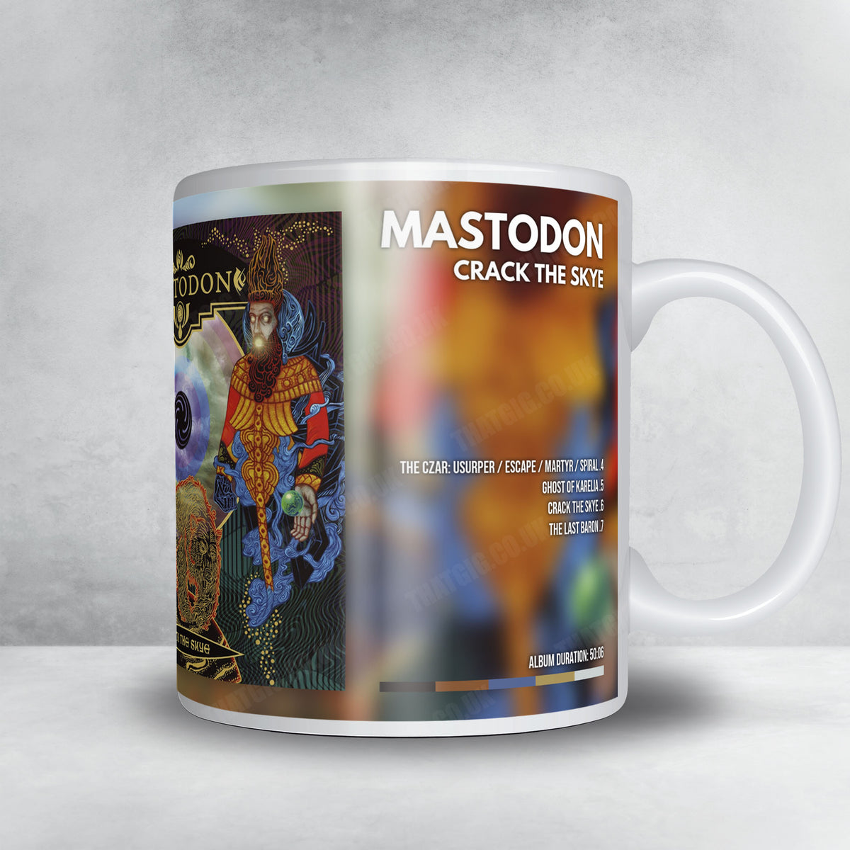 Mastodon "Crack the Skye" Album Mug - Full Colour