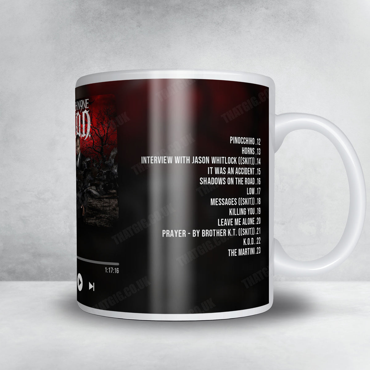 Tech N9ne "K.O.D." Album Mug - Now Playing