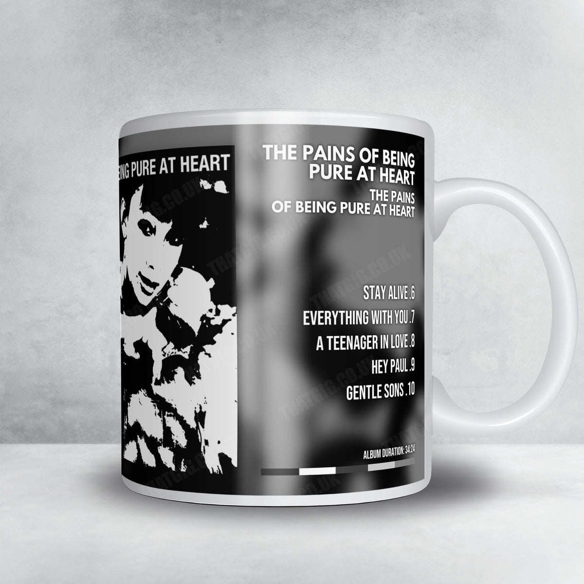 The Pains of Being Pure at Heart "The Pains of Being Pure at Heart" Album Mug - Full Colour