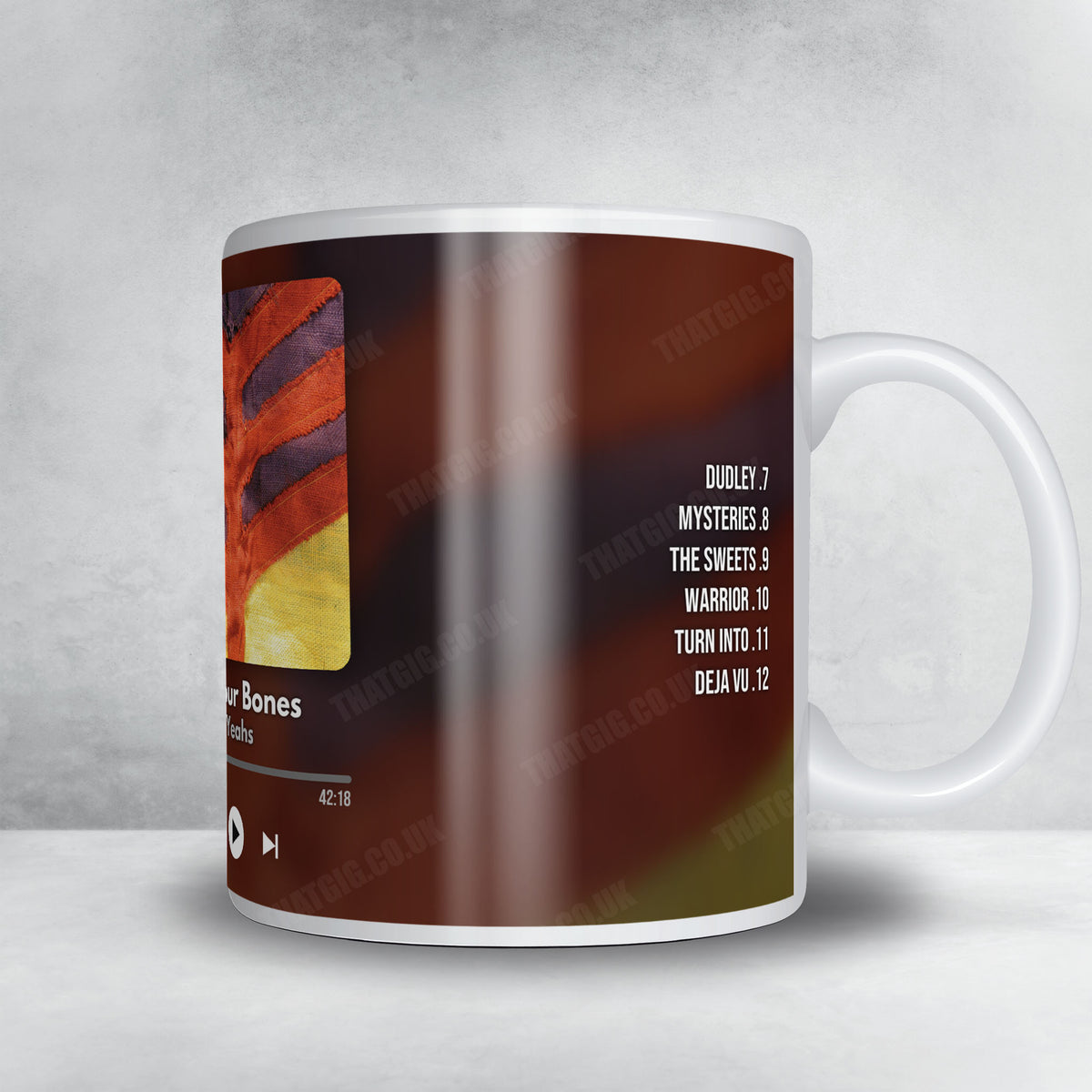Yeah Yeah Yeahs "Show Your Bones" Album Mug - Now Playing