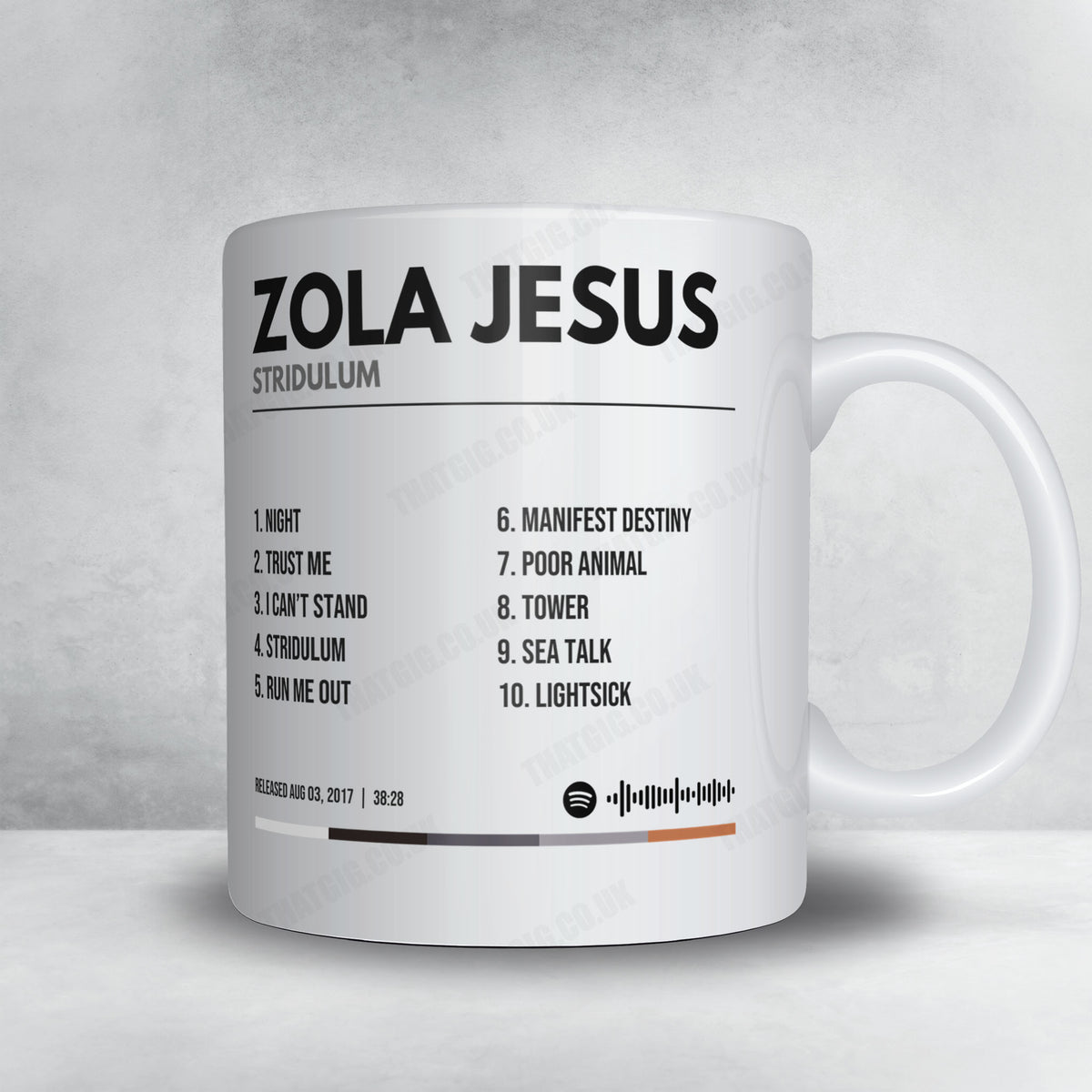 Zola Jesus "Stridulum" Album Mug - Minimal