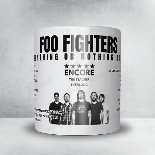 Foo Fighters Setlist Mug - Villa Park, Birmingham - June 27th, 2024