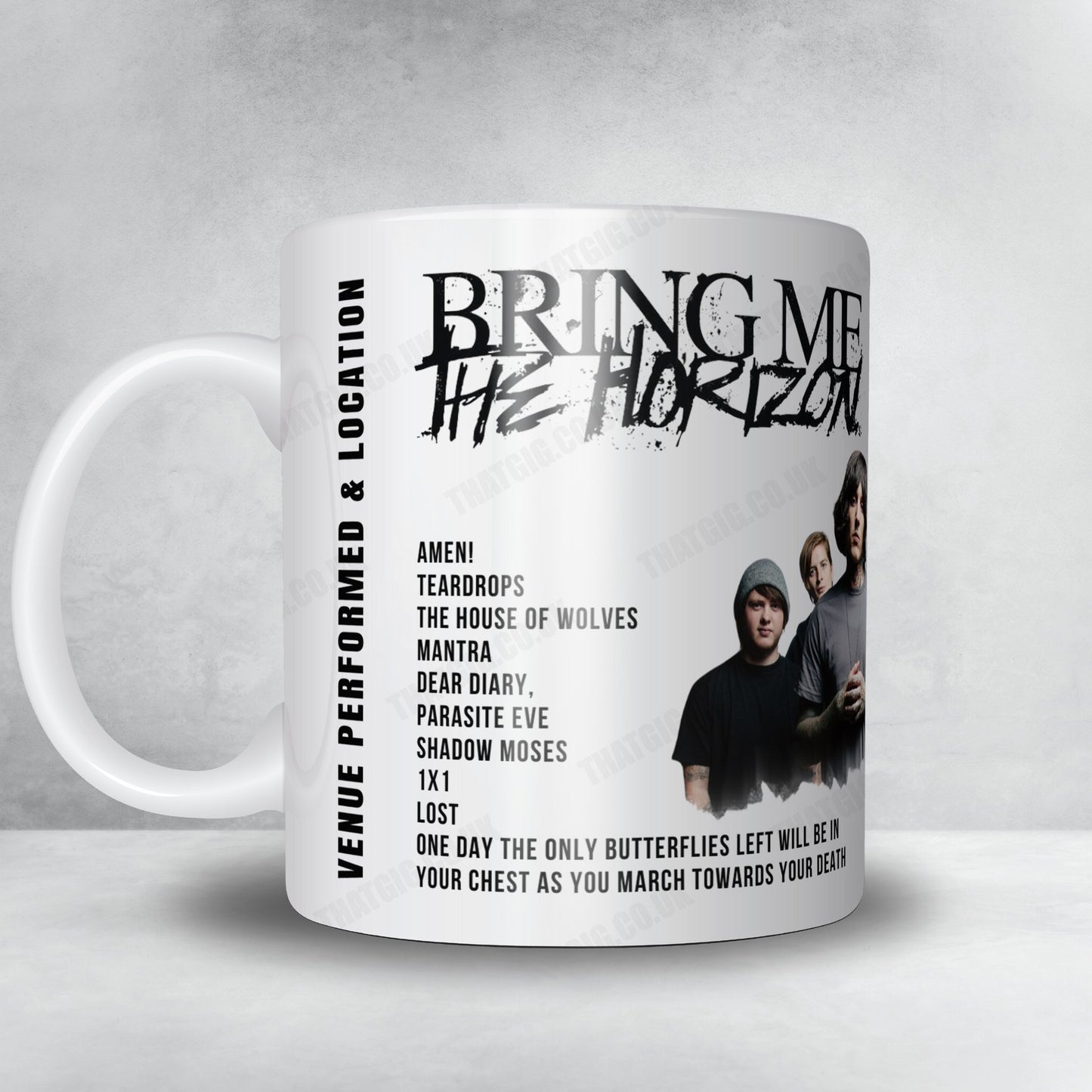 Bring Me the Horizon Setlist Poster - John Cain Arena, Melbourne - April 10th, 2024