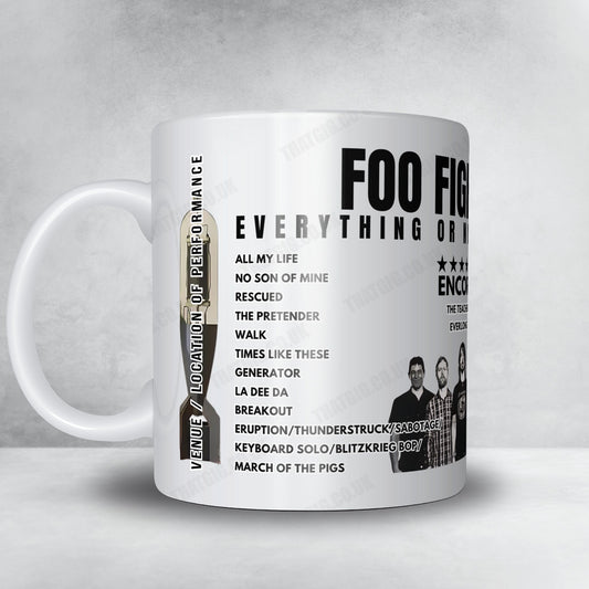 Foo Fighters Setlist Mug - Hersheypark Stadium, Hershey - July 23rd, 2024
