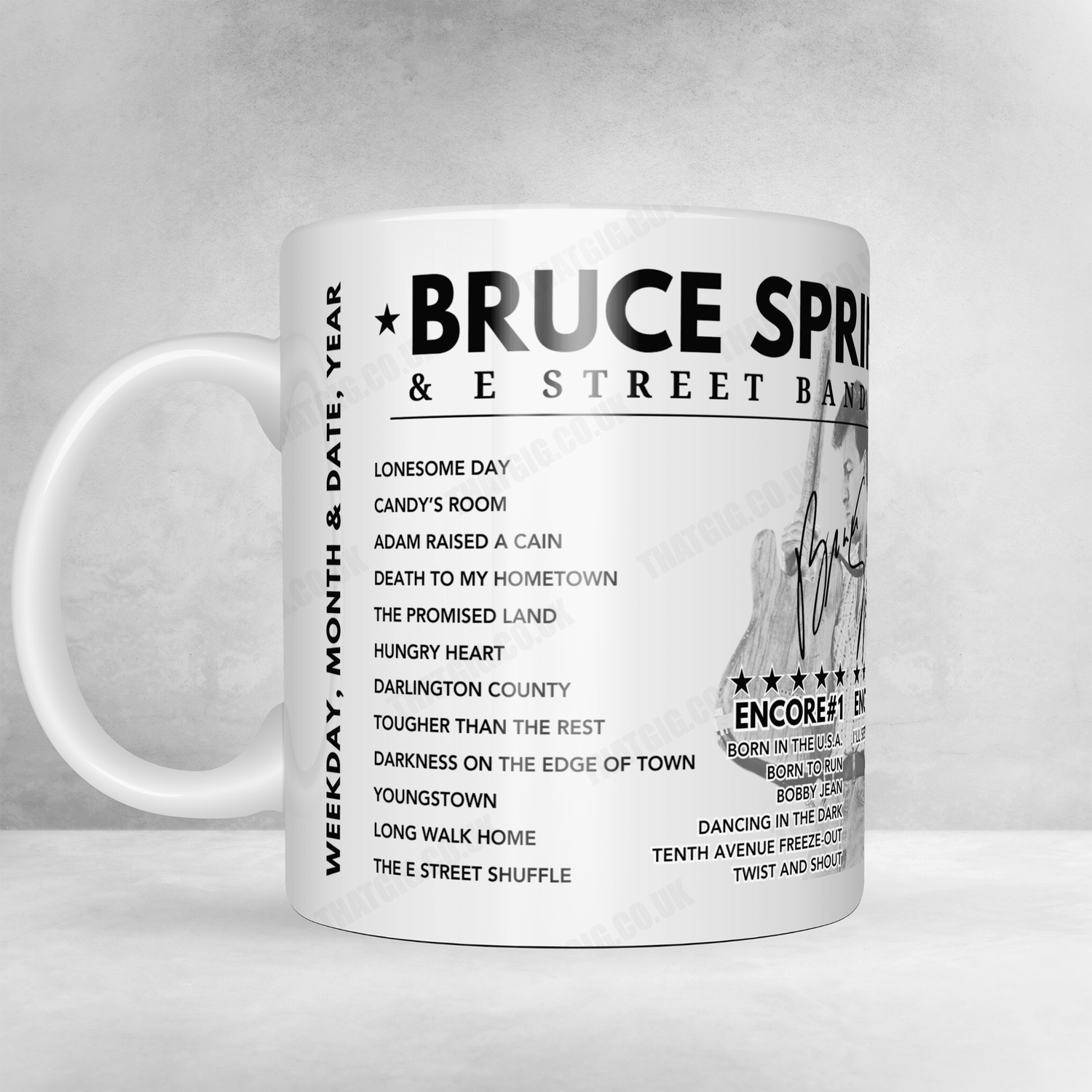 Bruce Springsteen Mugs
