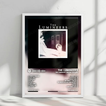 The Lumineers "The Lumineers (Deluxe Edition)" Album Cover Poster - with Complete Tracklist