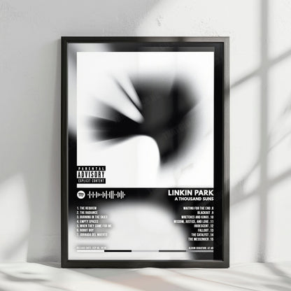 Linkin Park "A Thousand Suns" Album Cover Poster - with Complete Tracklist