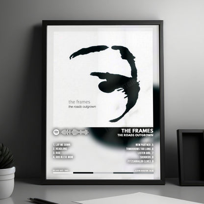 The Frames "The Roads Outgrown" Album Cover Poster - with Complete Tracklist