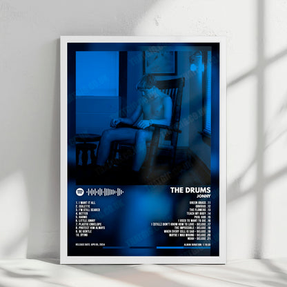 The Drums "Jonny" Album Cover Poster - with Complete Tracklist