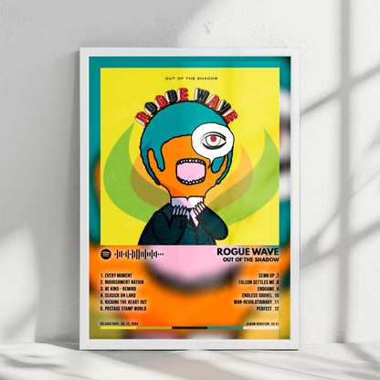 Rogue Wave "Out of the Shadow" Album Cover Poster - with Complete Tracklist