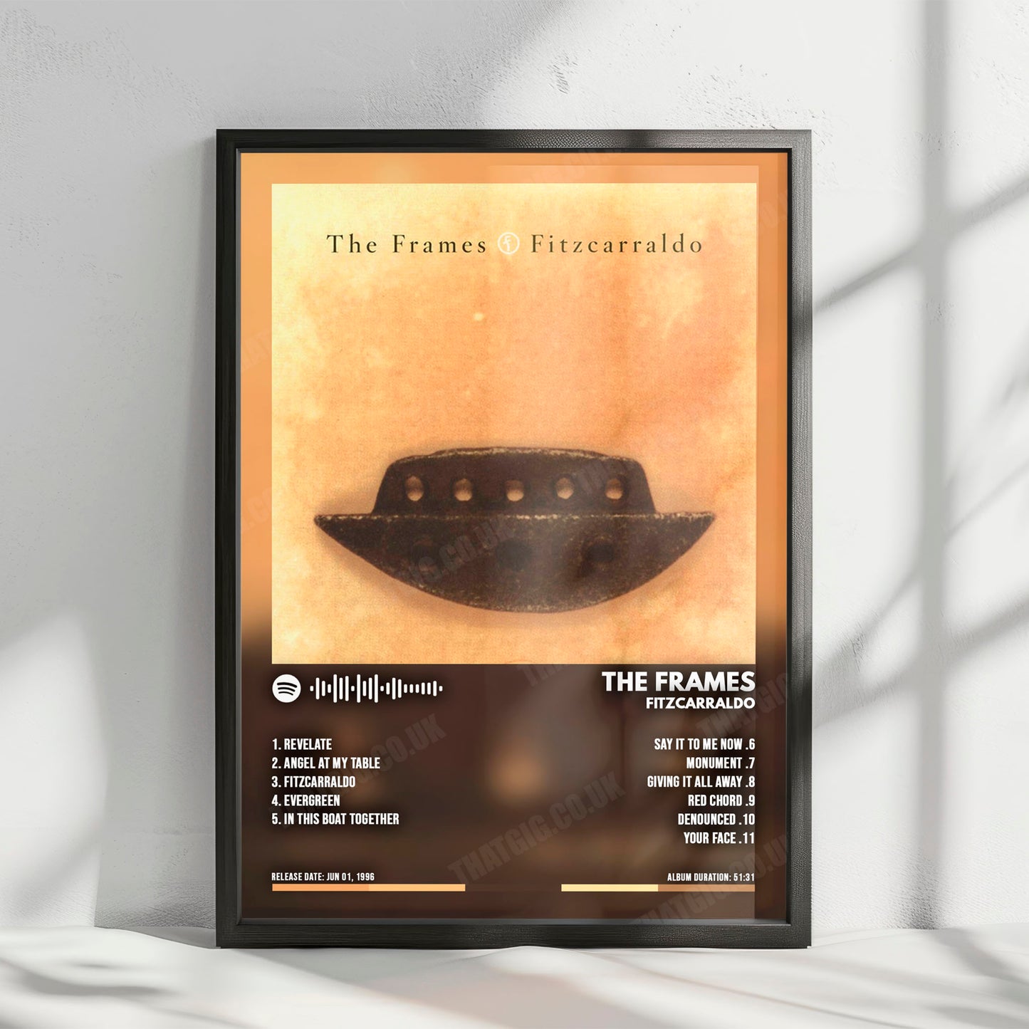 The Magnetic Fields "i" Album Cover Poster - with Complete Tracklist