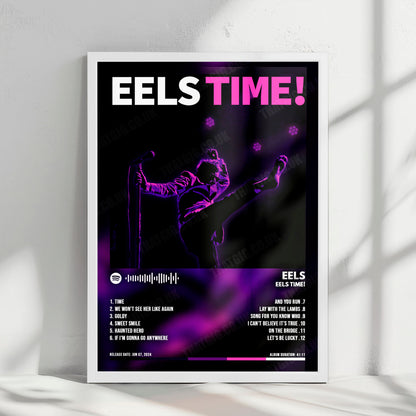 Eels "EELS TIME!" Album Cover Poster - with Complete Tracklist