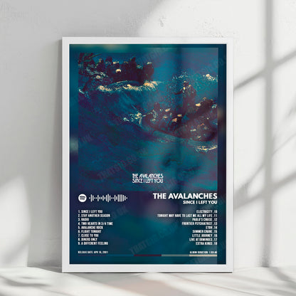 The Avalanches "Since I Left You" Album Cover Poster - with Complete Tracklist