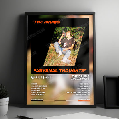 The Drums "The Drums" Album Cover Poster - with Complete Tracklist