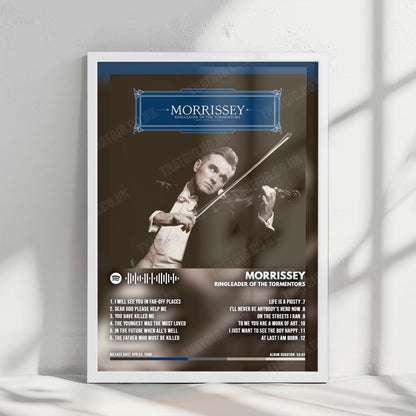 Morrissey "Ringleader of the Tormentors" Album Cover Poster - with Complete Tracklist