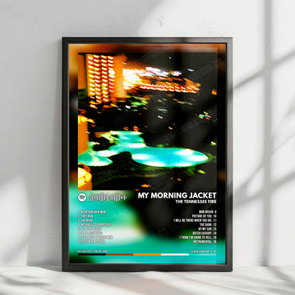 My Morning Jacket "The Tennessee Fire" Album Cover Poster - with Complete Tracklist