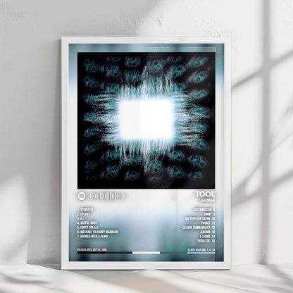 Tool "Ænima" Album Cover Poster - with Complete Tracklist