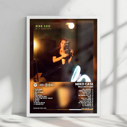 Neko Case "Wild Creatures" Album Cover Poster - with Complete Tracklist
