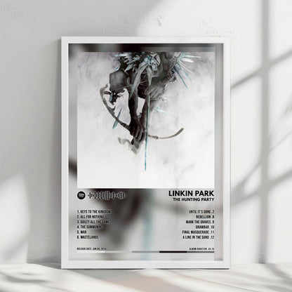 Linkin Park "The Hunting Party" Album Cover Poster - with Complete Tracklist
