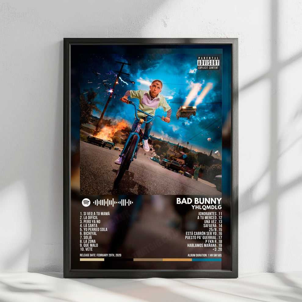 Bad Bunny YHLQMDLG Album Cover Poster Complete Tracklist That Gig bad-bunny-yhlqmdlg-album-cover-poster-complete-tracklist-that-gig